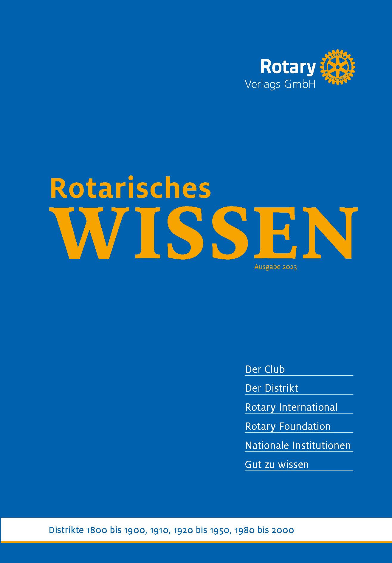 Rotary Knowledge (German Book)