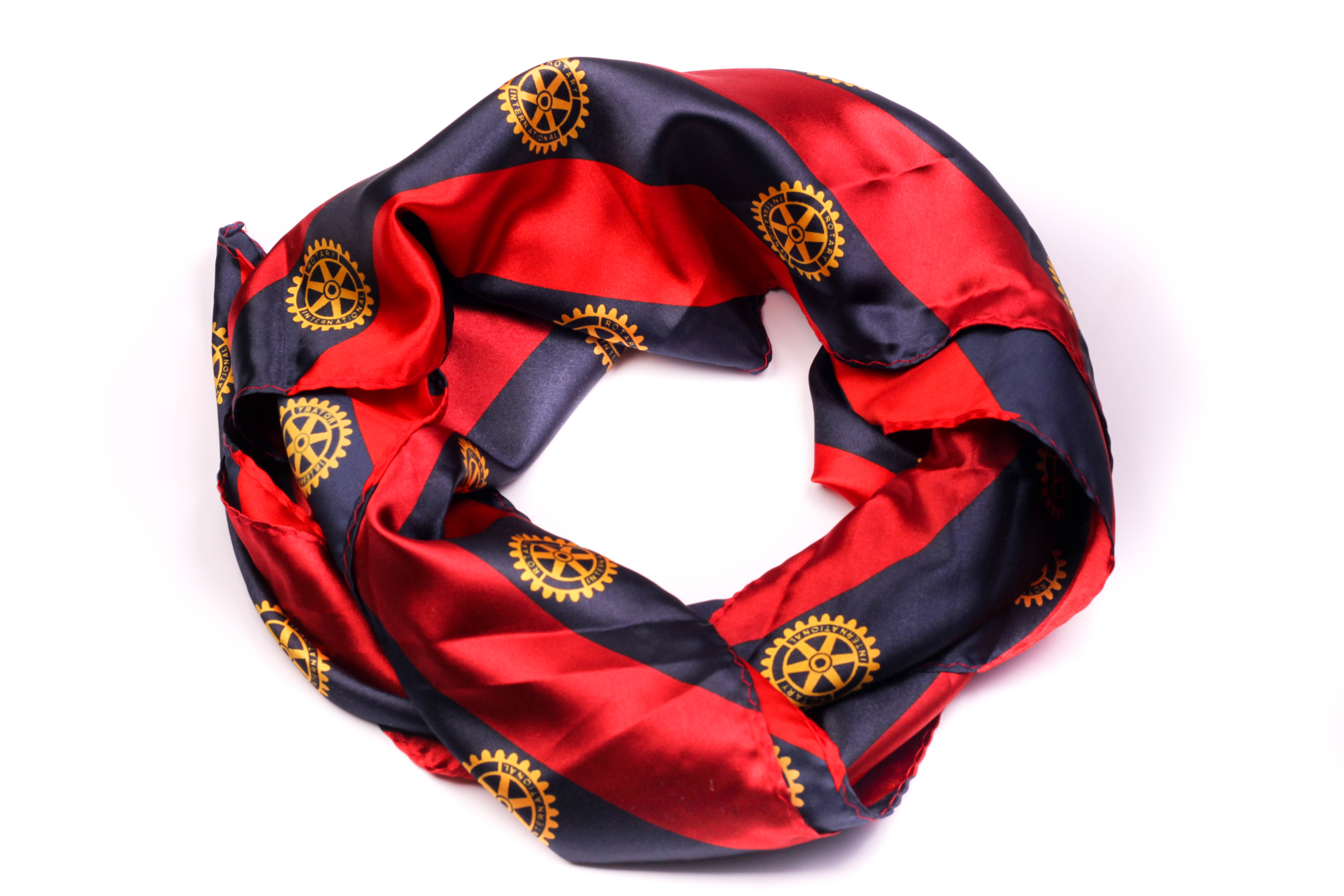 Scarf - Red blue