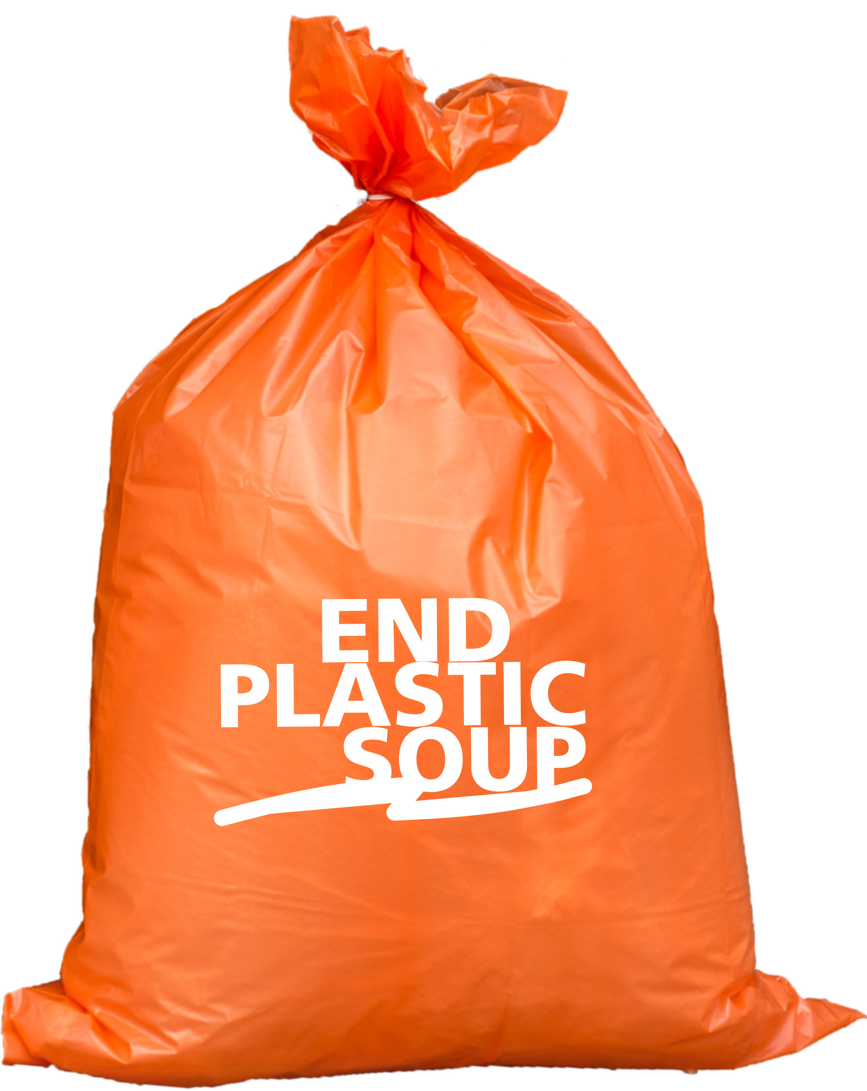 10 Stück - End Plastic Soup Müllsäcke für Sammelaktionen 